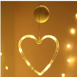 Star String Lights LED Christmas Curtain Lights Indoor Bedroom Home Party Decoration Snowman Christmas Tree Holiday Lights - Image 14