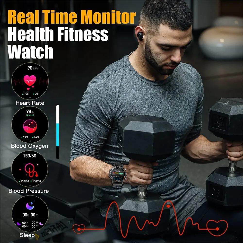Steel Bluetooth Call Smart Watch - Image 4
