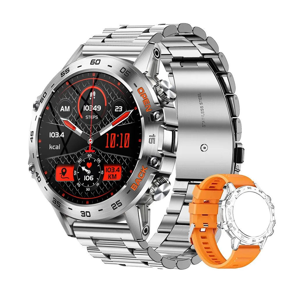 Steel Bluetooth Call Smart Watch - Image 7