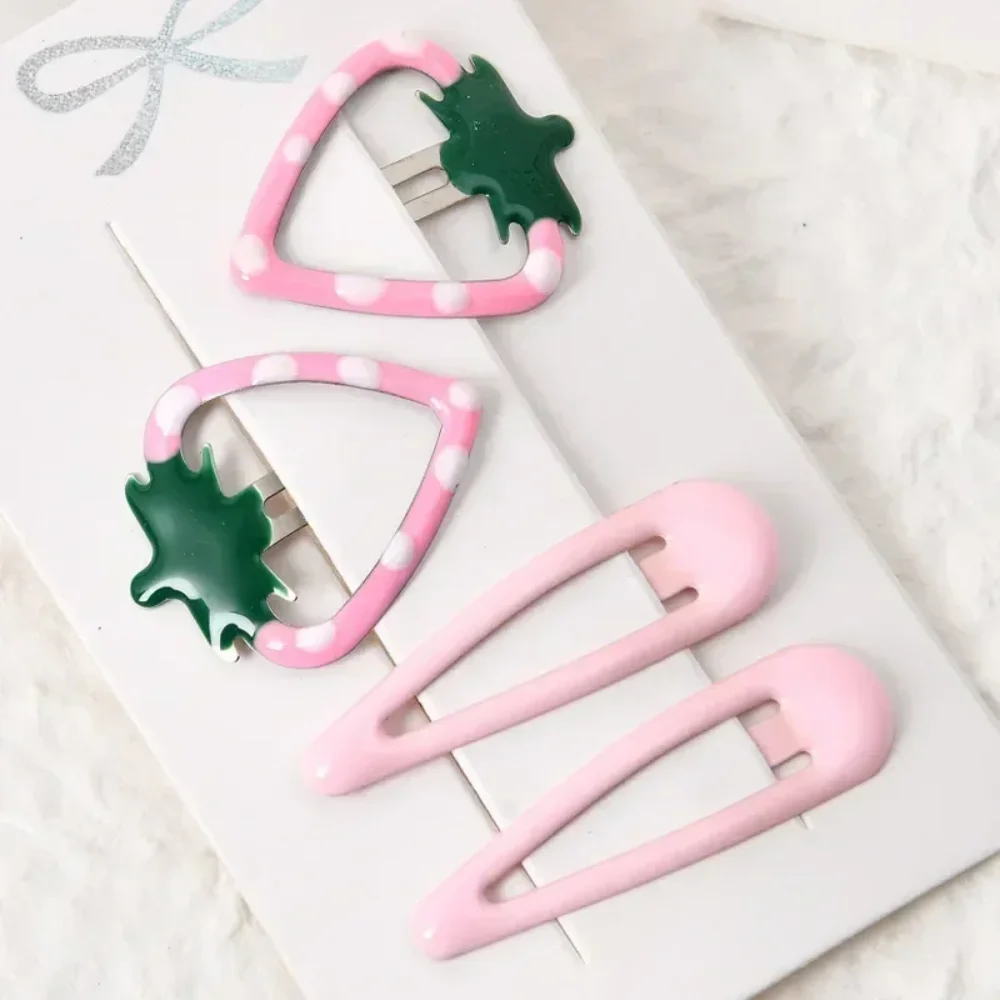 Strawberry & Apple Hair Clips - Image 8