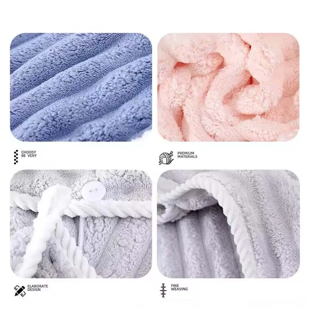 Super Absorbent Hair Cap Towel - Image 4