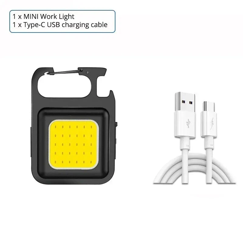 Super Bright MINI COB Keychain Flashlight - Image 8