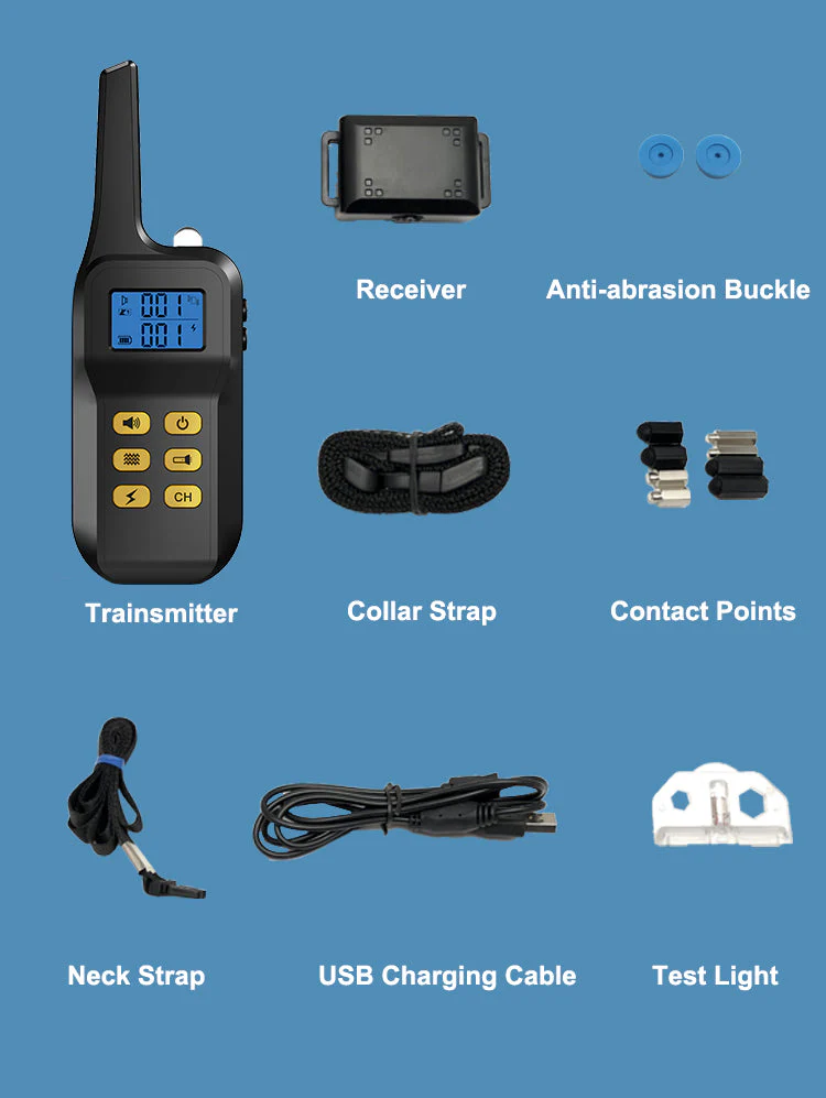 T720 2-in-1 Dog Training Collar (Manual Training + Auto Bark Control) - Image 17