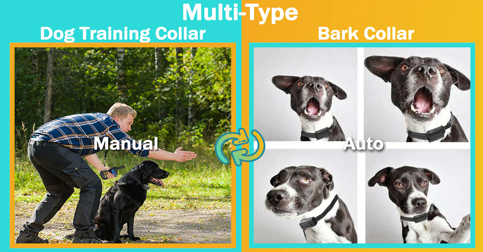 T720 2-in-1 Dog Training Collar (Manual Training + Auto Bark Control) - Image 20