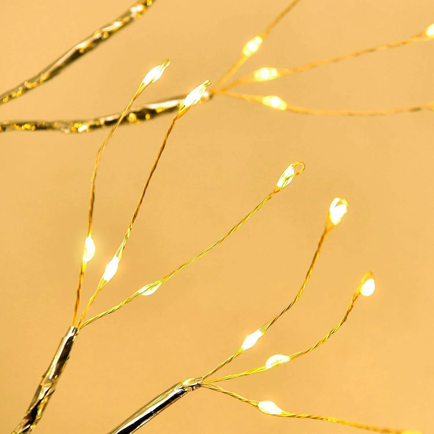 Willow-Glow Tabletop Tree Lamp, Decorative LED Lights USB Or AA Battery Powered - Image 5