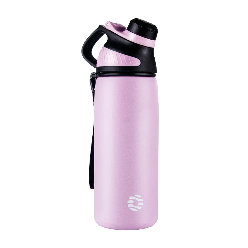 Thermos With Magnetic Lid Outdoor Sport Stainless Steel Water Bottle - Image 9