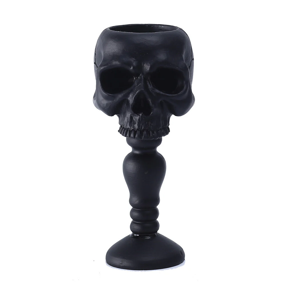 Three-dimensional Skull Column Candlestick Home Decoration - Image 7