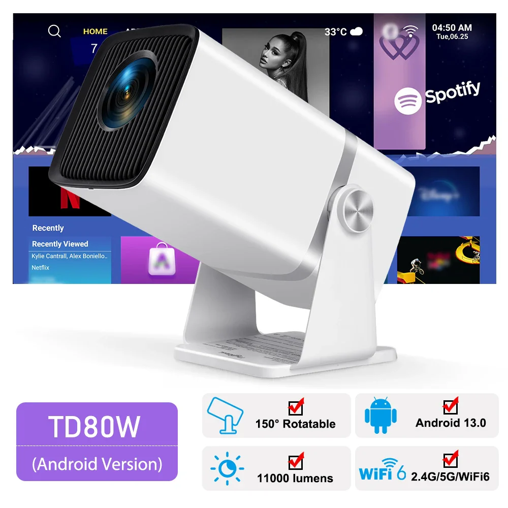 ThundeaL TD80W Android Projector - Image 7