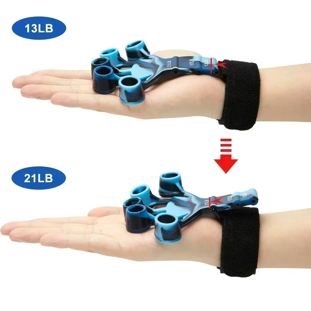 Training & Exercise 6 Resistance Finger Hand Grip - Image 2