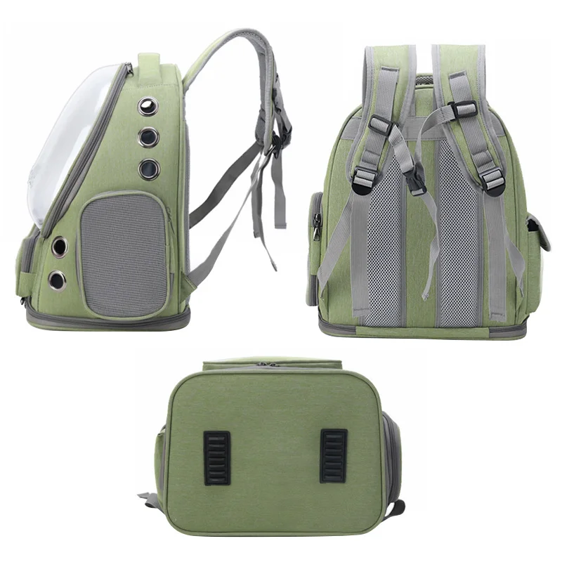Transparent Pet Carrier Backpack – Outdoor Travel Bag for Cats & Small Dogs - Image 5