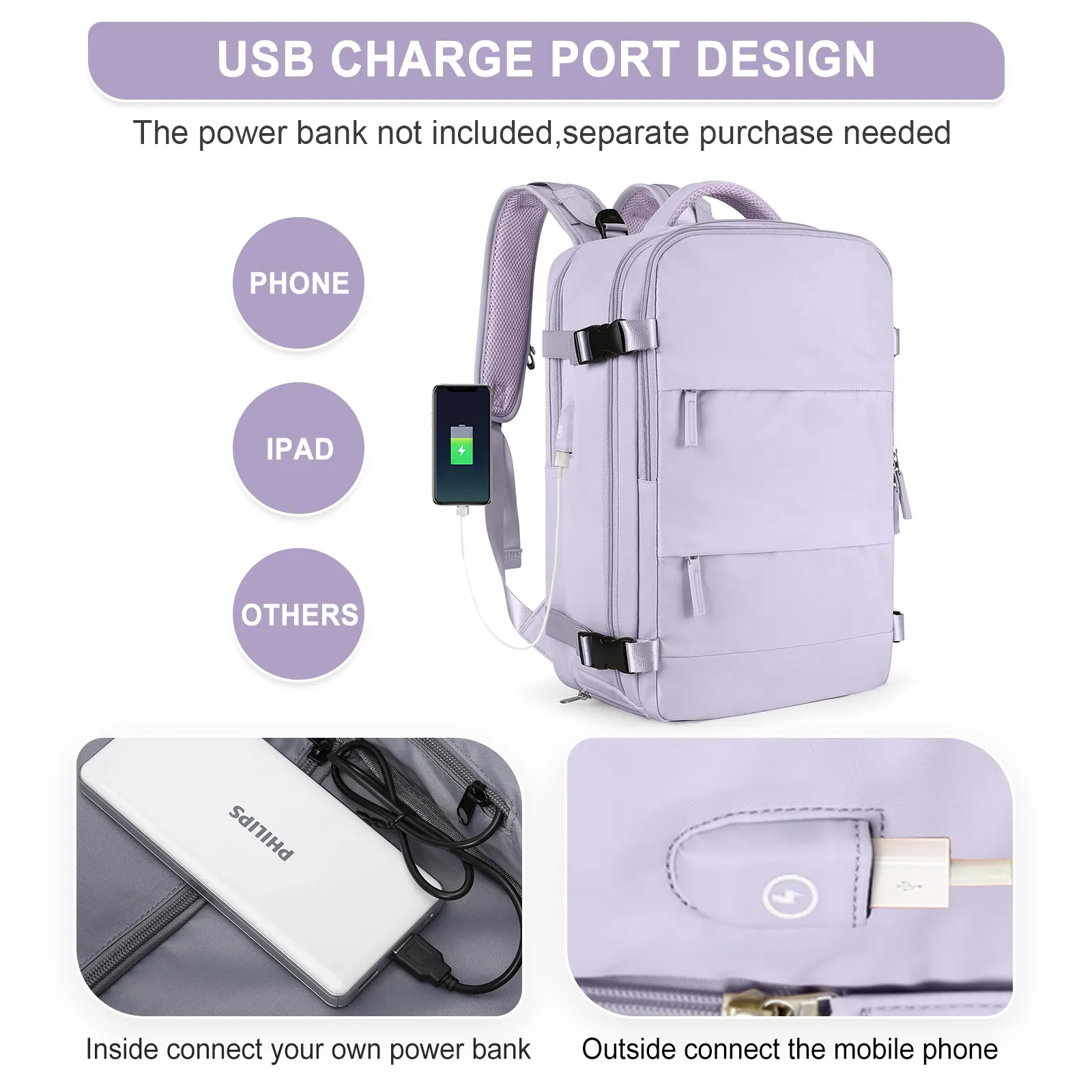Travel Backpack for Women - Image 6