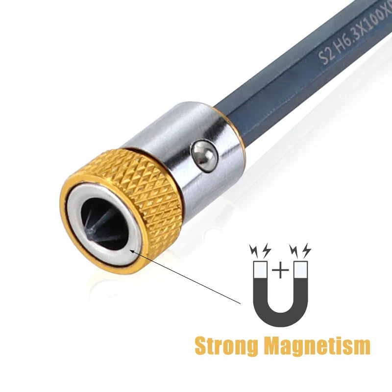 Universal Magnetic Ring Sleeve for 6.35mm 1/4" Bits (Pack of 3) - Image 4