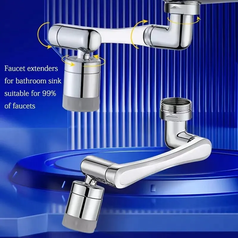 Universal Rotatable Faucet Aerator with Dual Spray Mode - Image 2