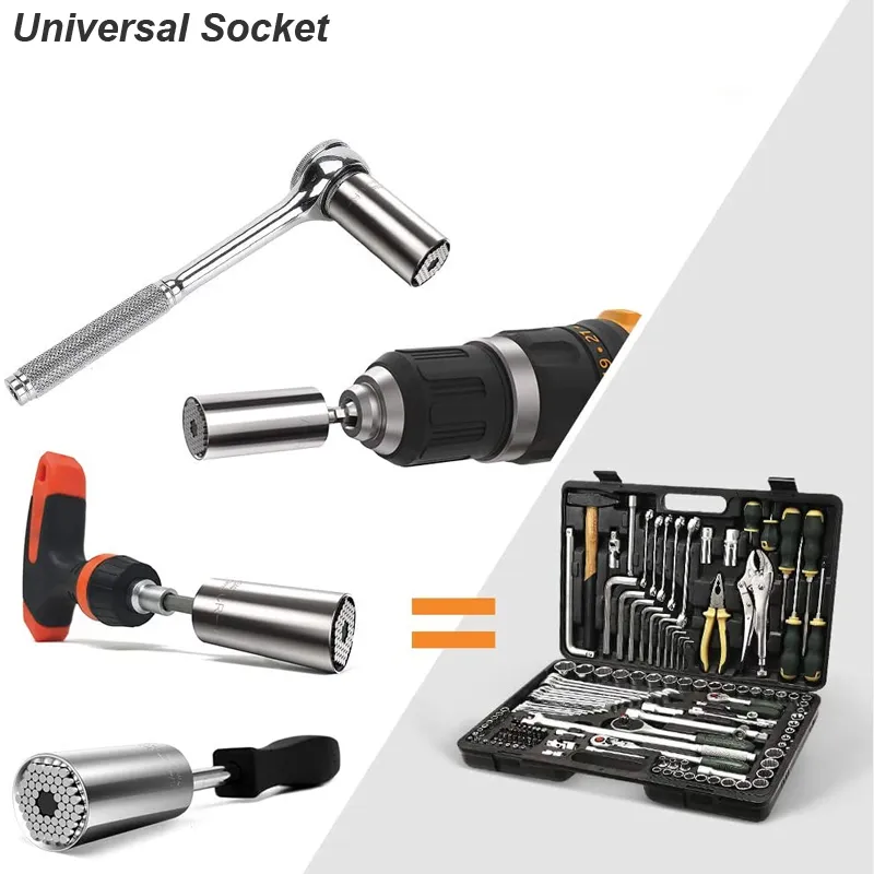 Universal Socket Wrench Head Set - Image 4