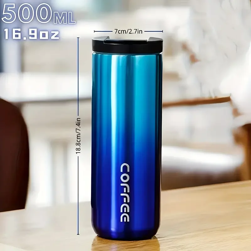 Vacuum Flask WideMouth Travel Mug - Image 4