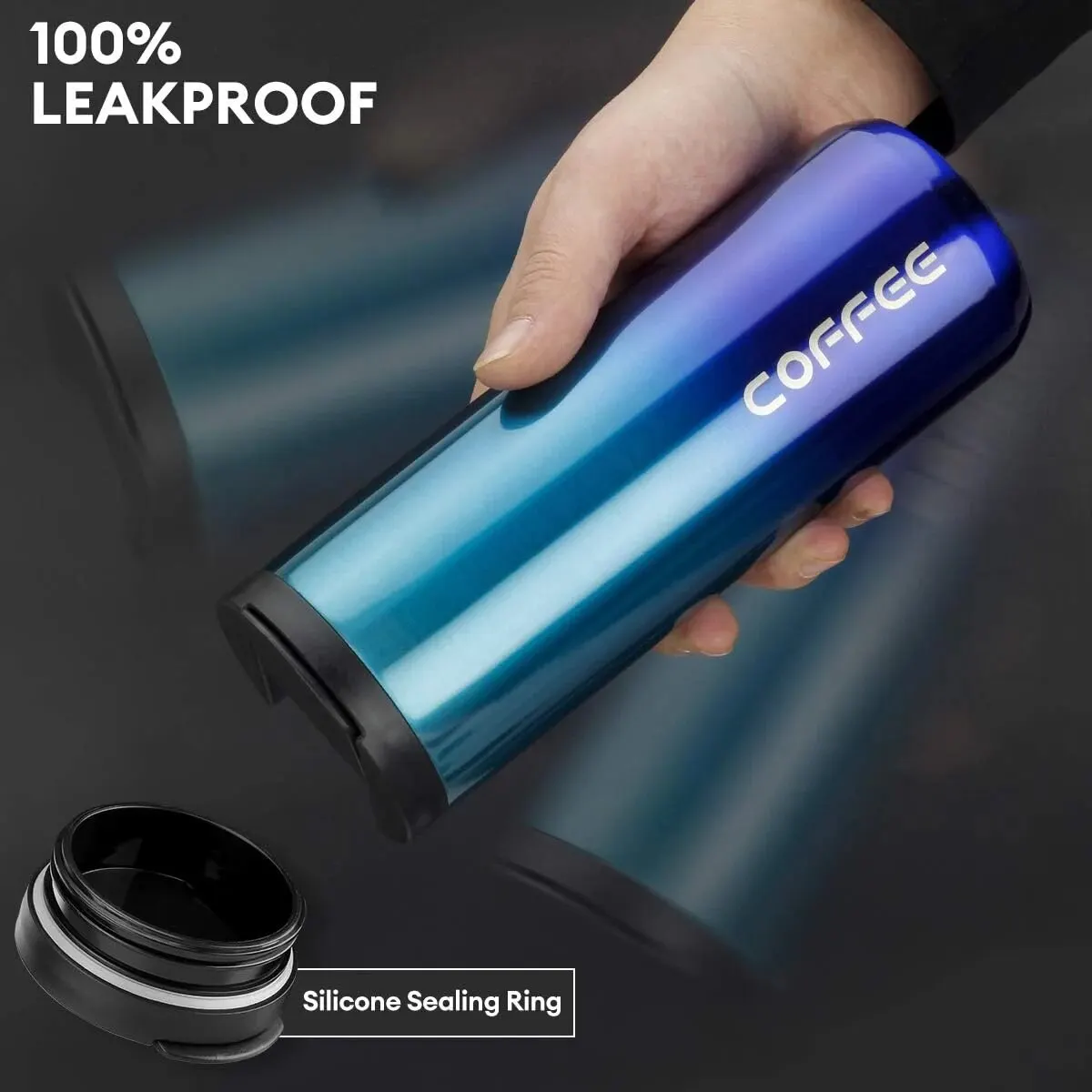 Vacuum Flask WideMouth Travel Mug - Image 6