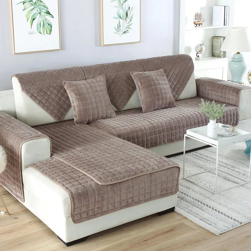 Velvet Sofa Cover - Image 10