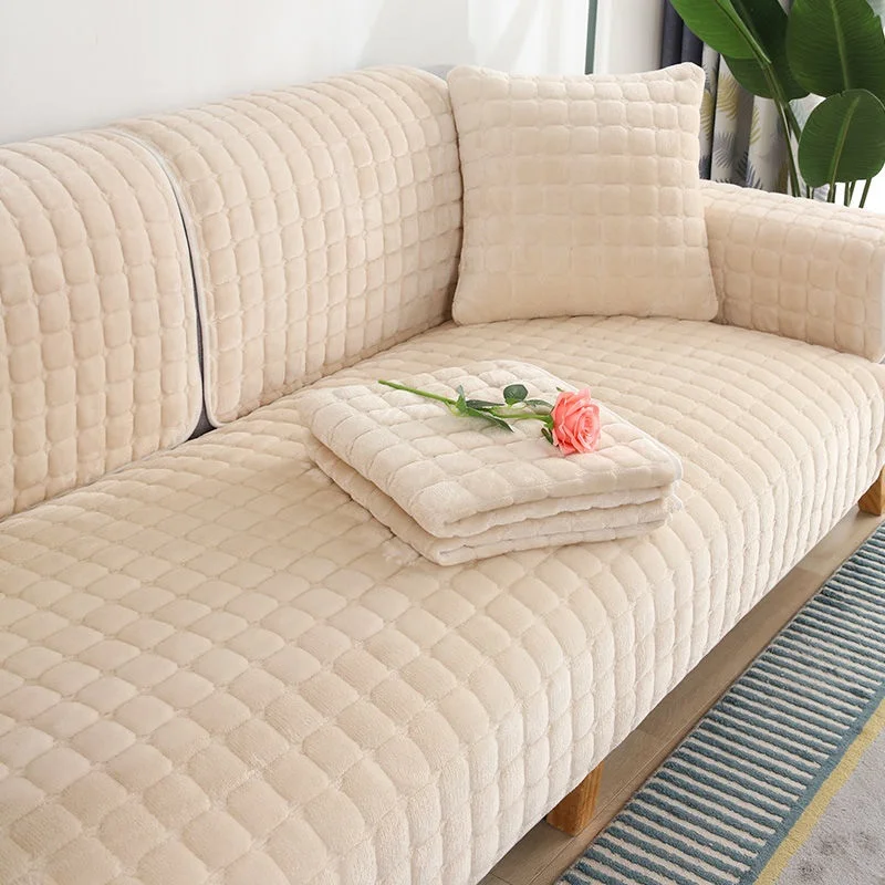 Velvet Sofa Cover - Image 11