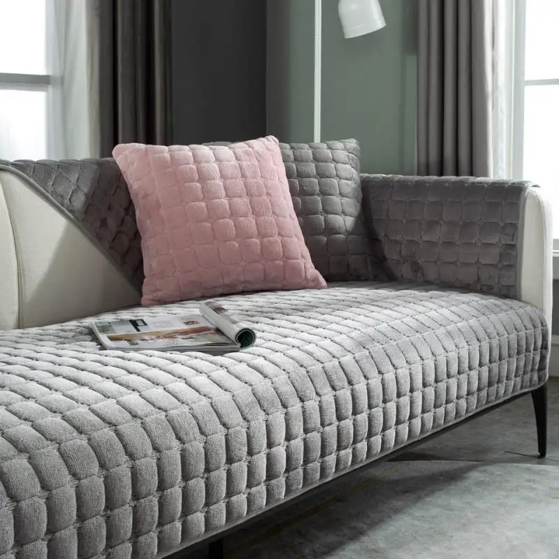 Velvet Sofa Cover - Image 15