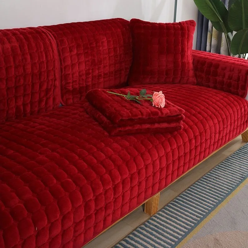 Velvet Sofa Cover - Image 10