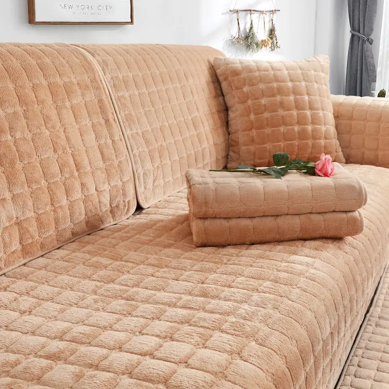 Velvet Sofa Cover - Image 19