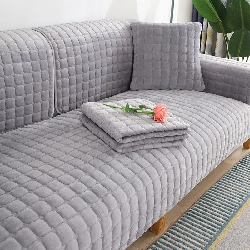 Velvet Sofa Cover - Image 3