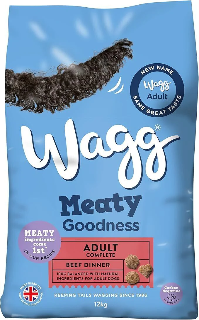 Wagg Complete Adult Dog Dry Food Meaty Goodness Beef & Veg 12Kg - Image 3