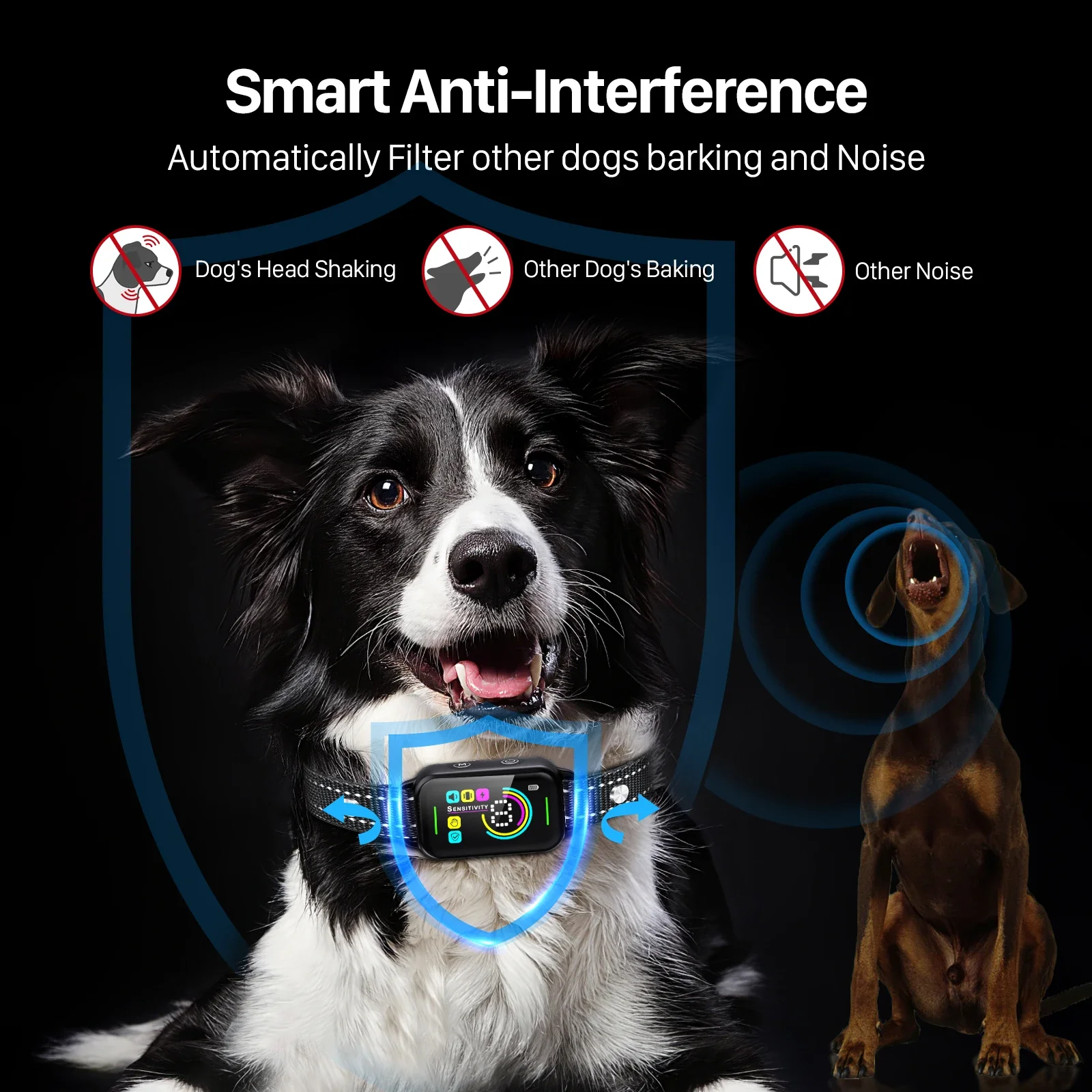 Waterproof Anti-Bark Training Collar for Dogs - Image 2