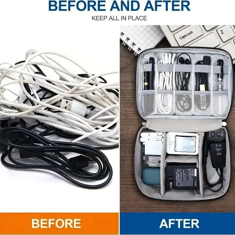 Waterproof Digital Electronics and Cable Storage Organiser - Image 5
