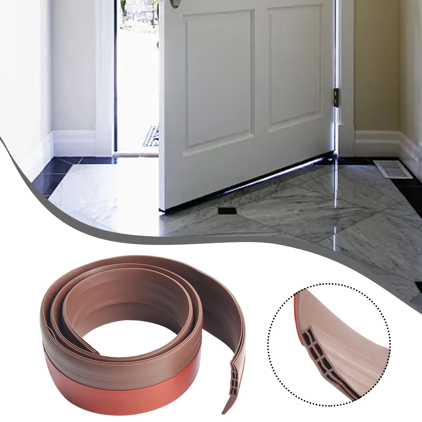 Waterproof Door Seal Strip - Image 2