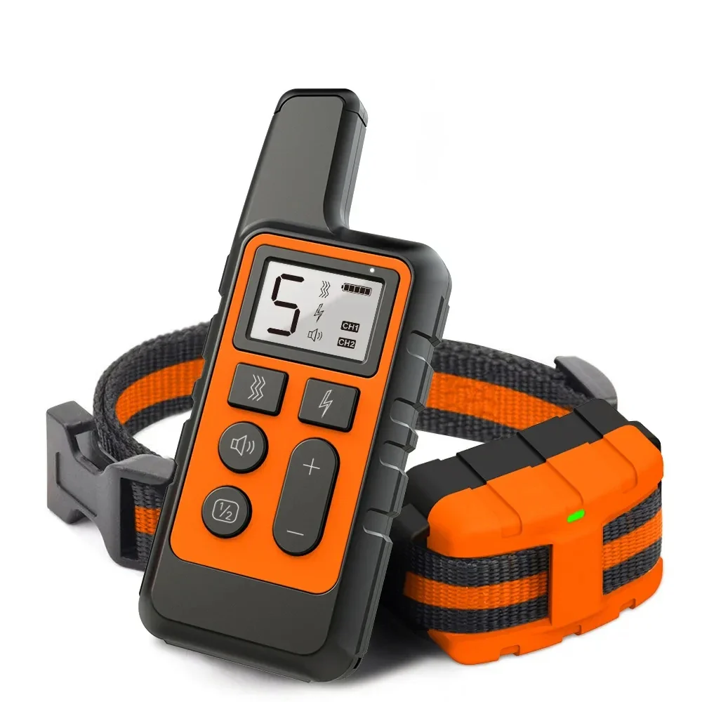 Waterproof Rechargeable Electric Dog Training Collar with Remote Control - Image 8