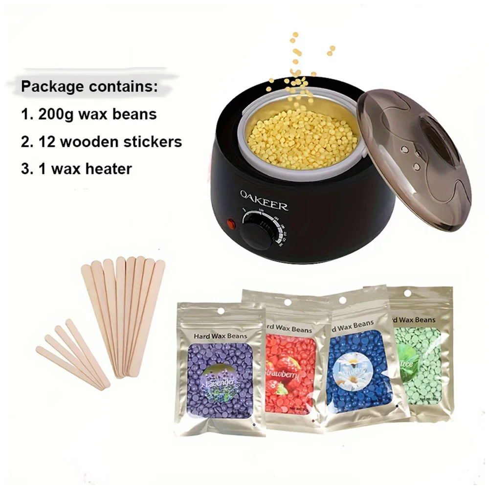 Wax Melting Machine with 200g Wax Beans – Professional Wax Heater for Hair Removal & Wax Therapy - Image 7