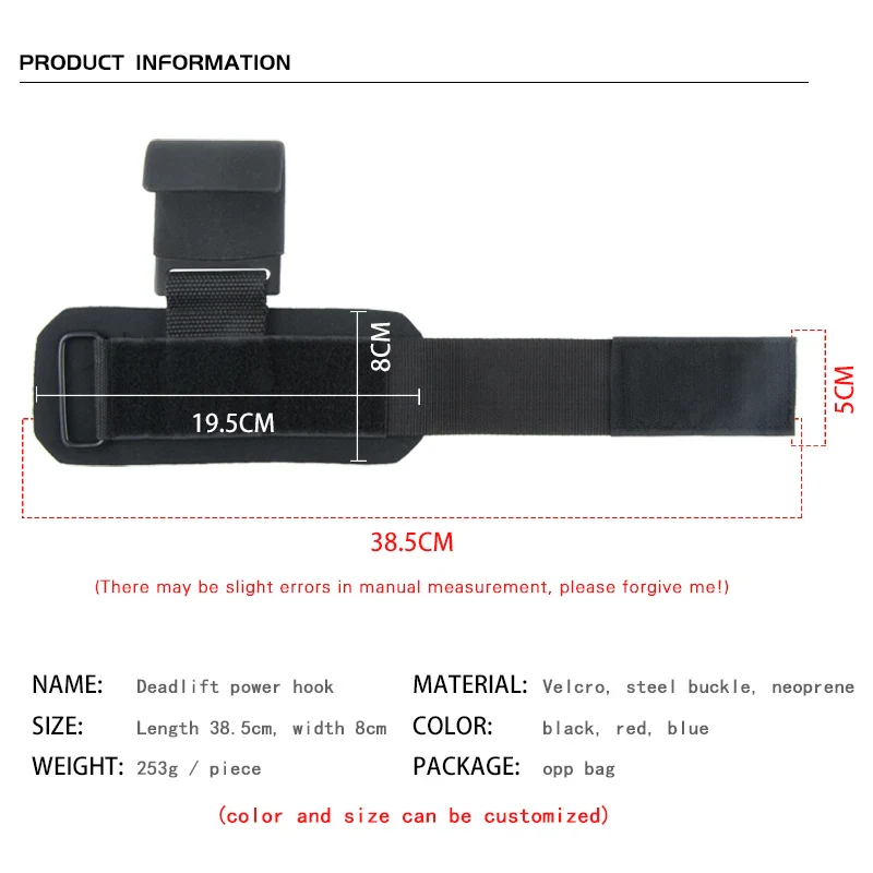 Weight Lifting Hook Grips - Image 3