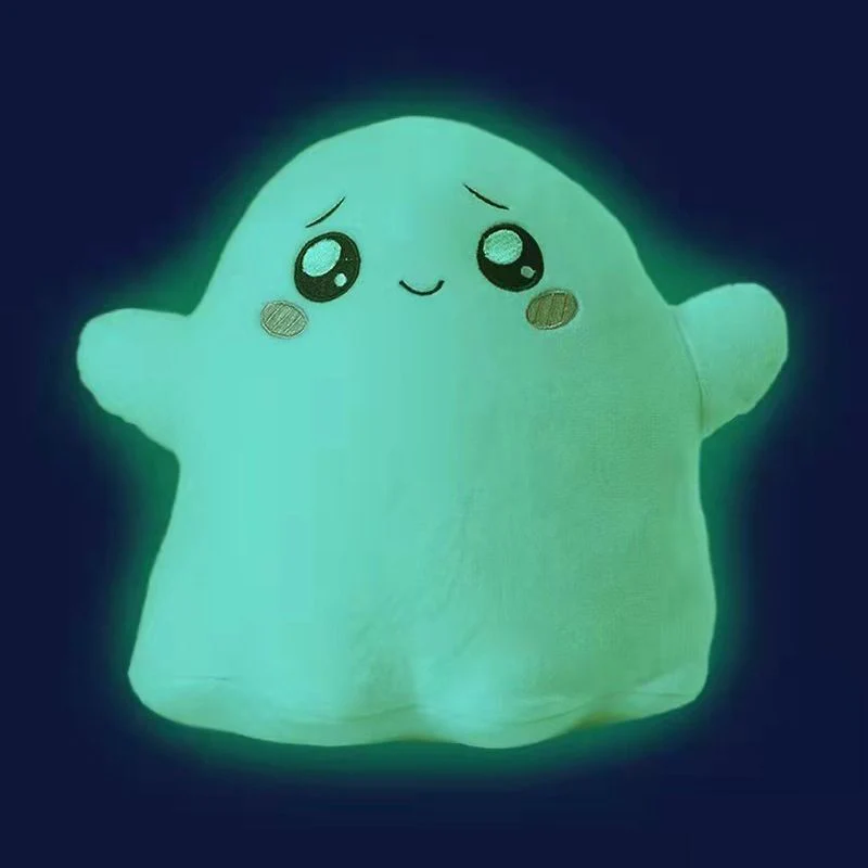 White Cloud Cat Luminous Ghost Doll Plush Toy - Image 3