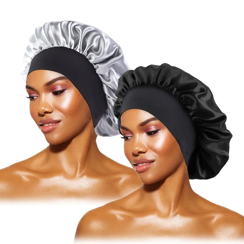 Wide-Brimmed Satin Bonnet - Image 15