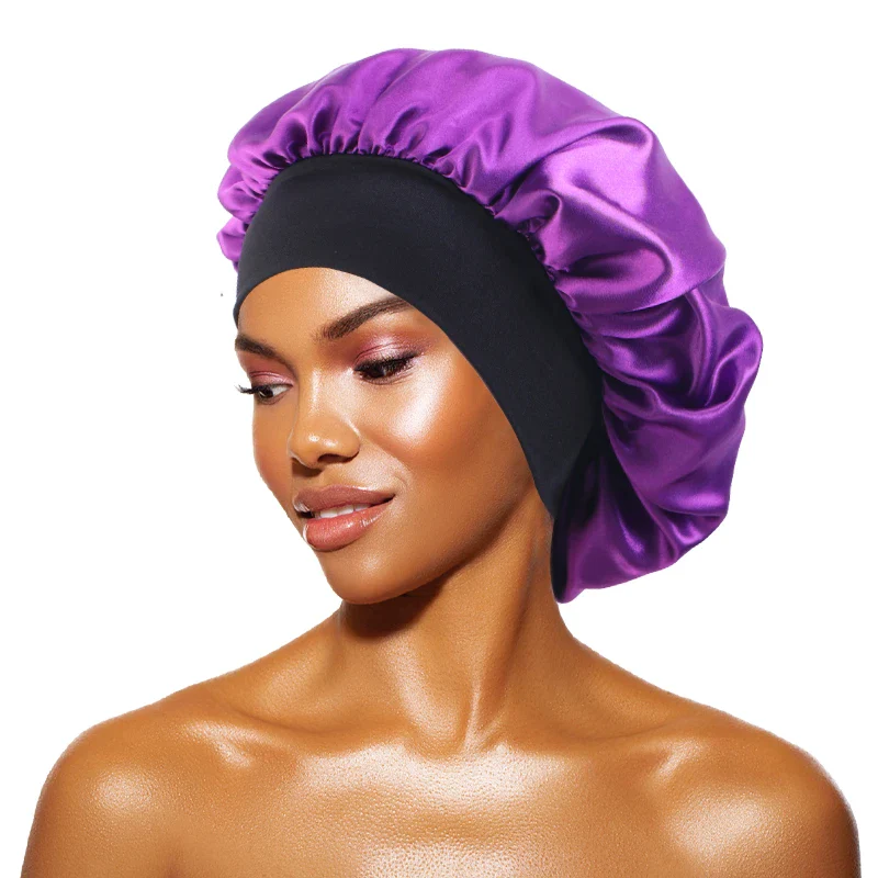 Wide-Brimmed Satin Bonnet - Image 18