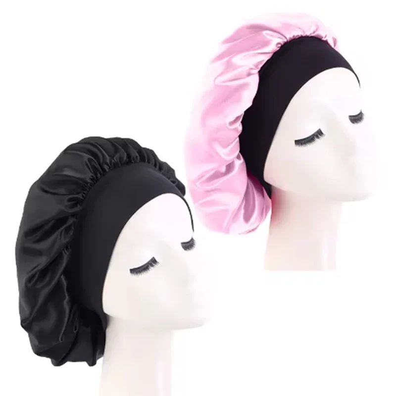 Wide-Brimmed Satin Bonnet - Image 20