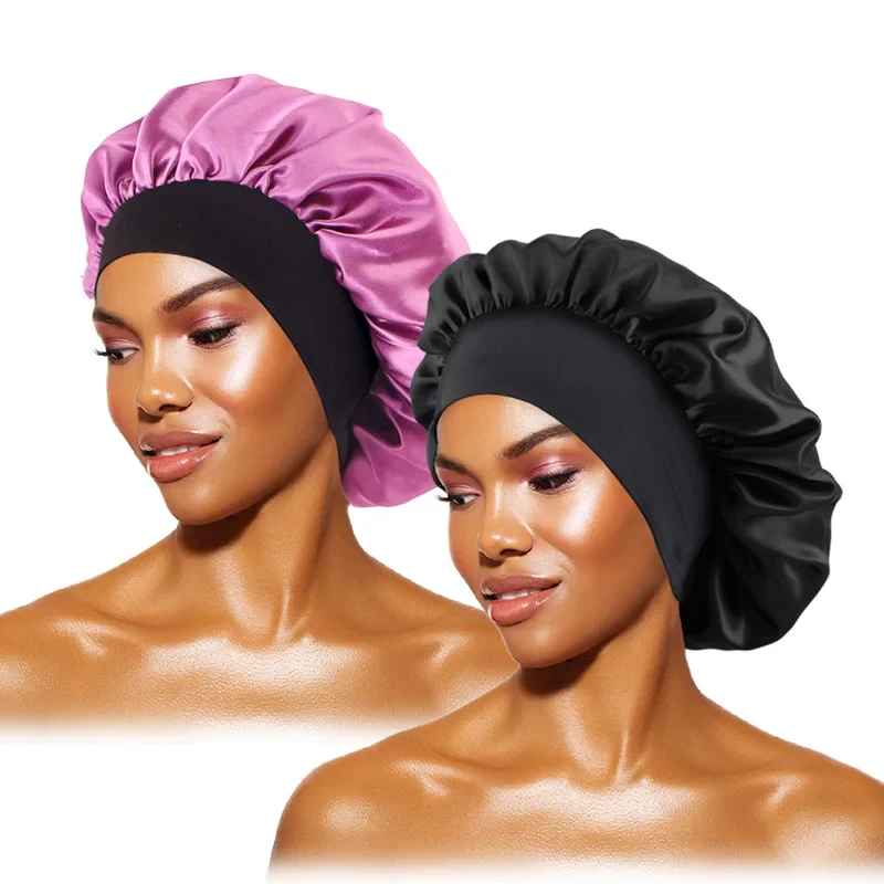 Wide-Brimmed Satin Bonnet - Image 28
