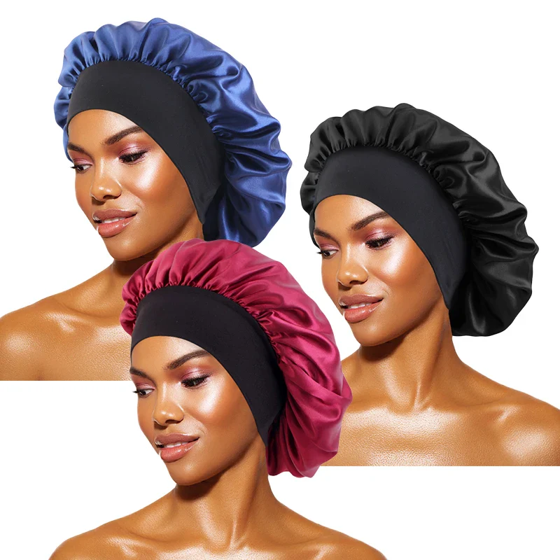 Wide-Brimmed Satin Bonnet - Image 29