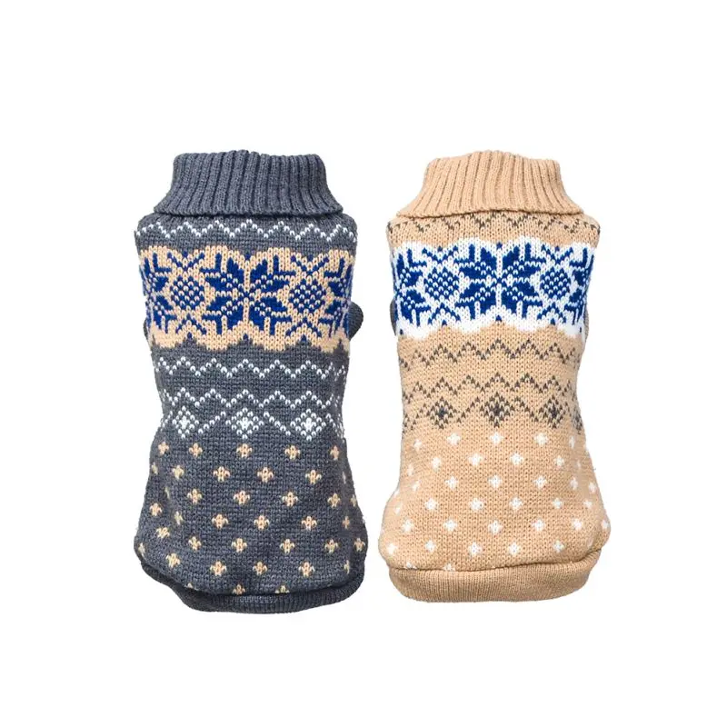 Winter Dog Sweater – Knitted Pet Jumper for Small & Medium Dogs - Image 2