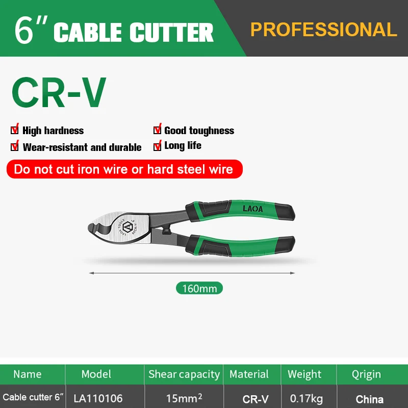 Wire Stripper CR-V Cable Cutter - Image 10