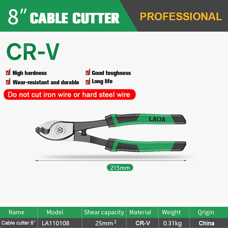 Wire Stripper CR-V Cable Cutter - Image 9