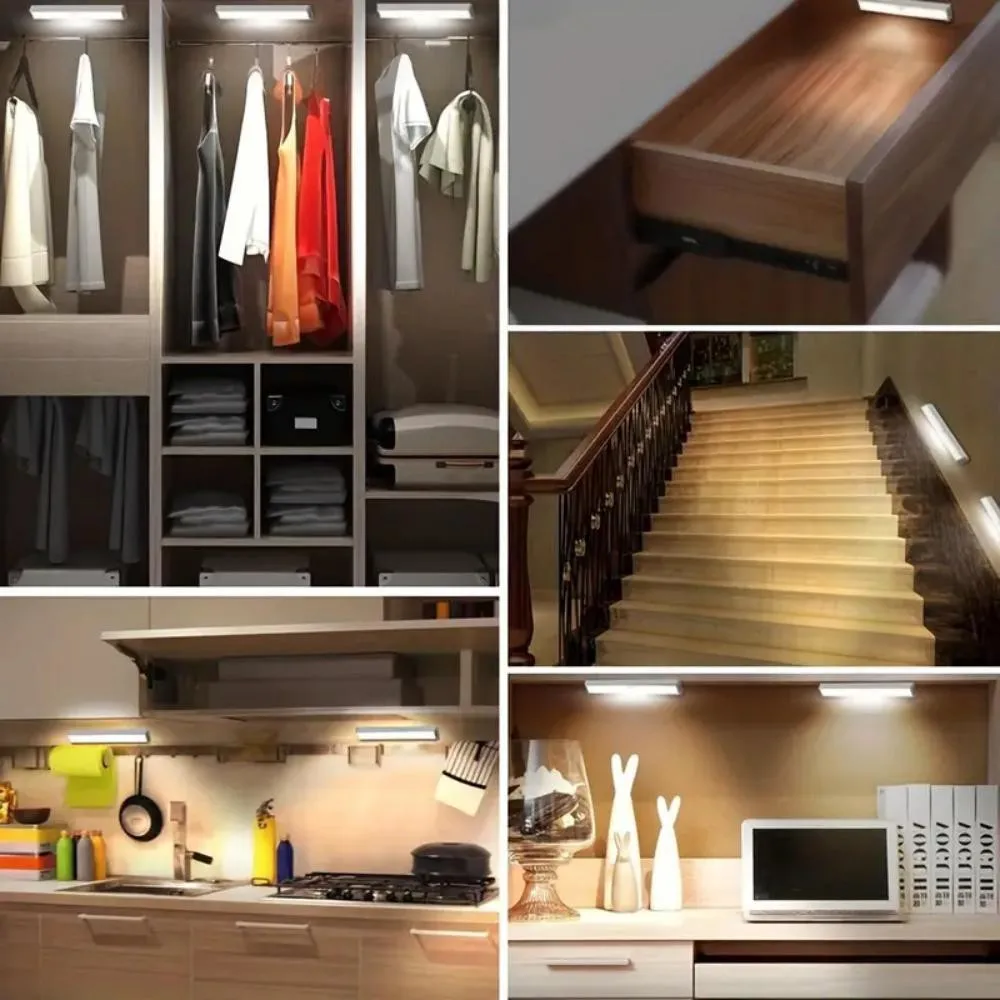 Wireless Charging Motion Sensor LED Cabinet Light - Image 2
