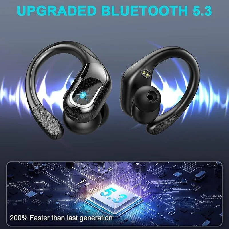 Wireless Earbuds, Bluetooth Headphones Running Noise Cancelling - Image 5