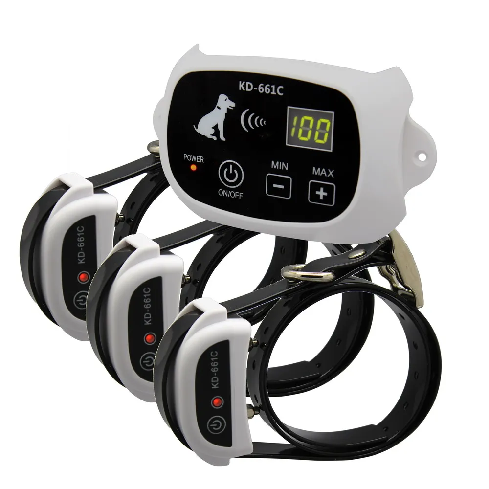 Wireless Pet Dog Electronic Fence System with Rechargeable Transmitter and Receiver - Image 4