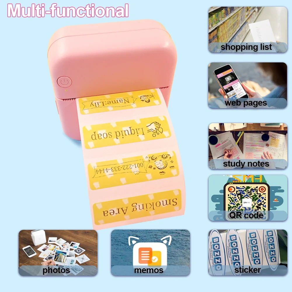 Wireless Portable Mini Thermal Printer - Image 3