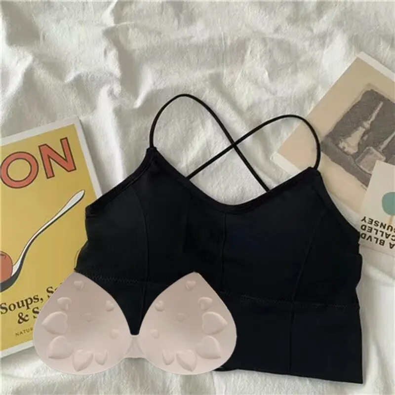 Women Cross Strap Sports Bra - Image 4
