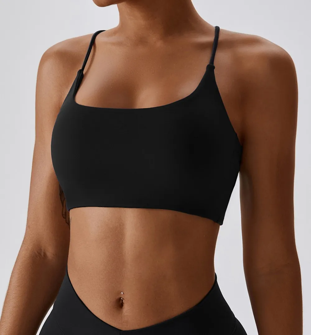 Women’s Fitness Sports Bra – U-Neck - Image 3