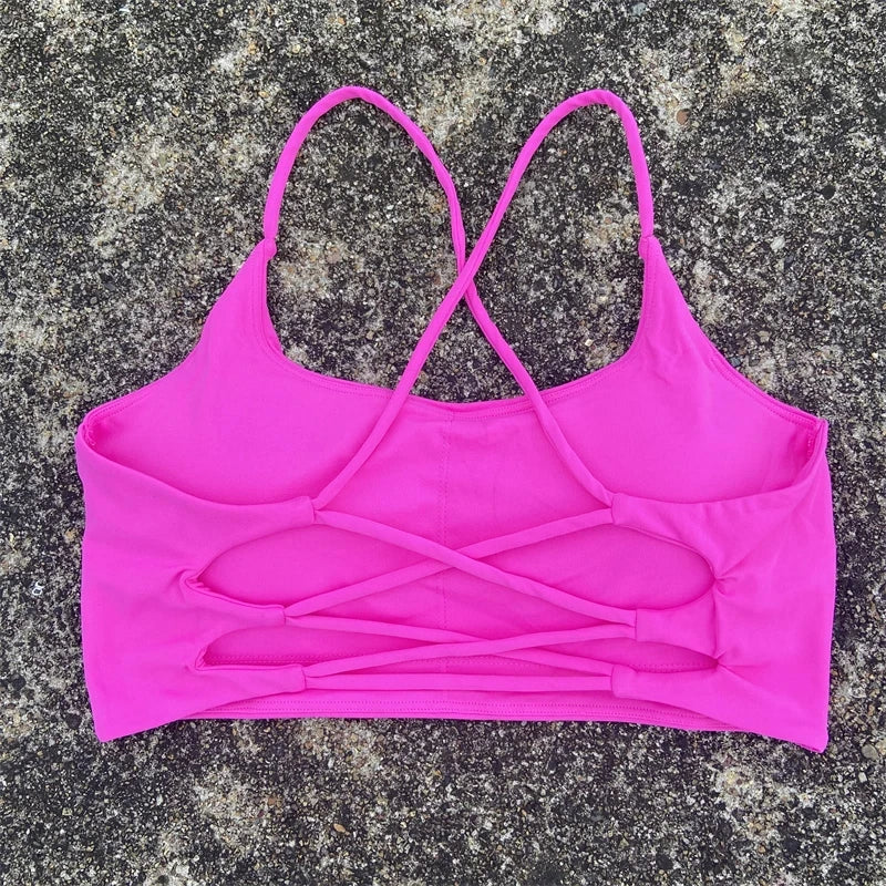 Women’s Fitness Sports Bra – U-Neck - Image 9