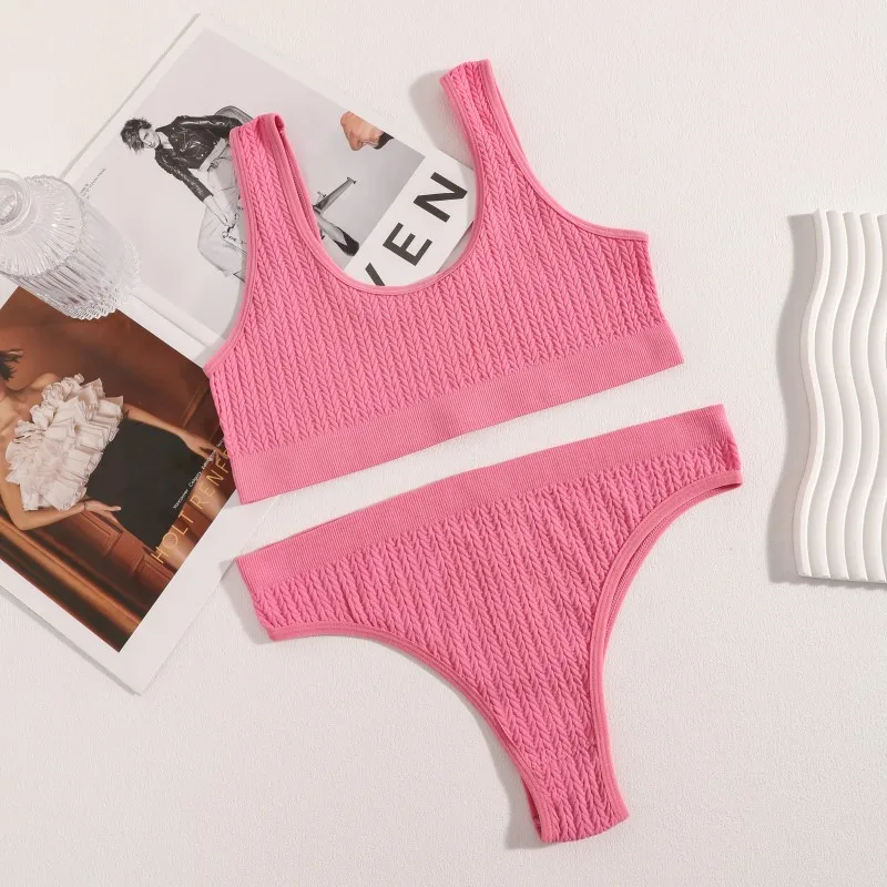 Womens Seamless Sports Bra Set - Image 11